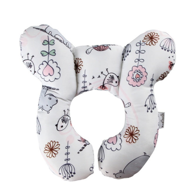 Baby Charm Cotton Neck Pillow