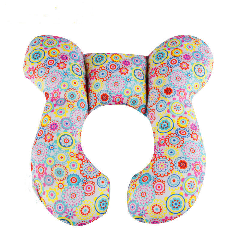 Baby Charm Cotton Neck Pillow